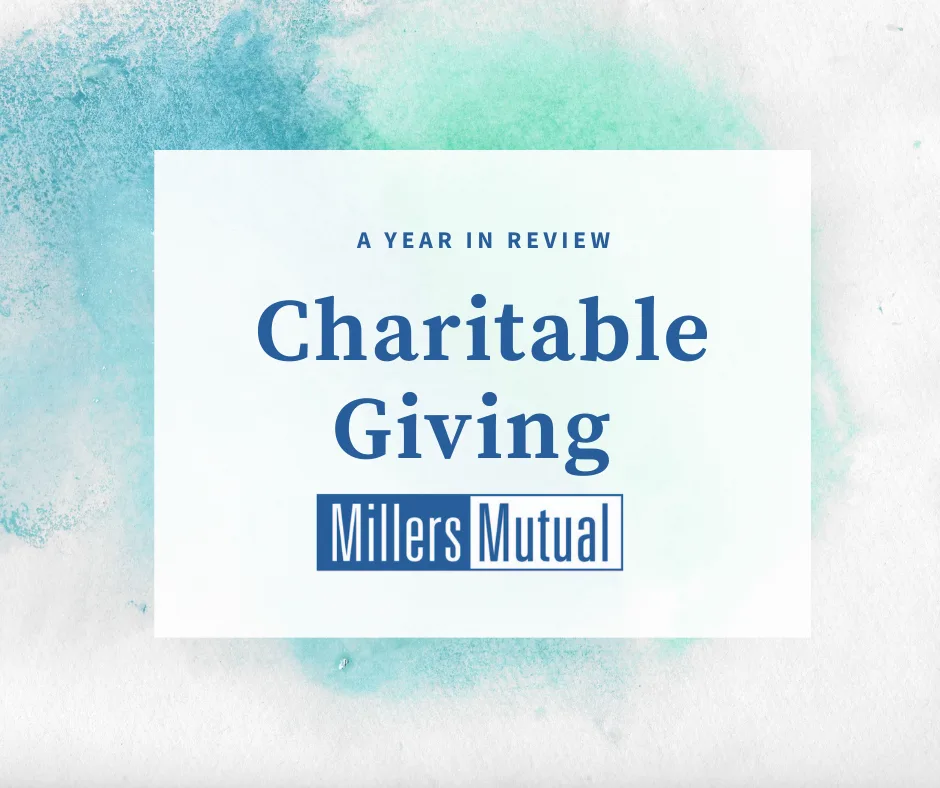 Millers Mutual’s Charitable Giving: A Year of Impact Across Our Communities